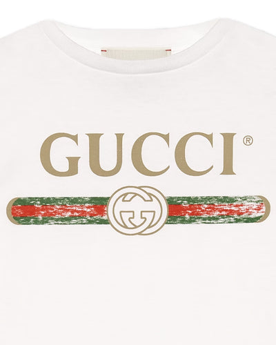 GUCCI KIDS T-SHIRT LOGO