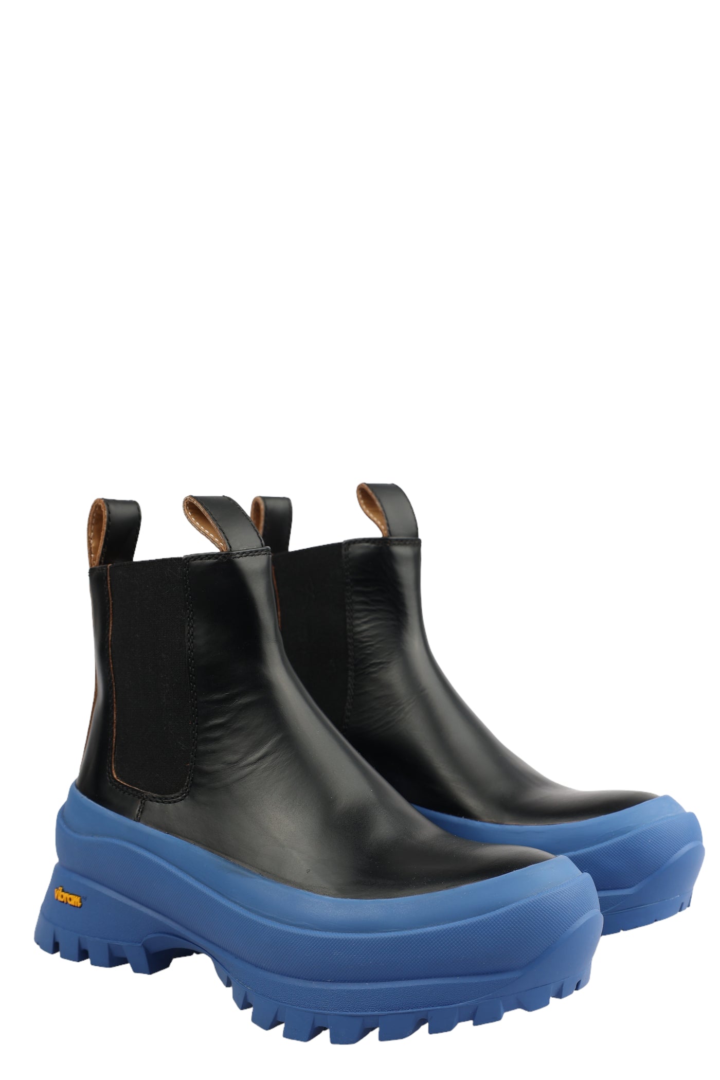 JIL SANDER LEATHER BOOTS