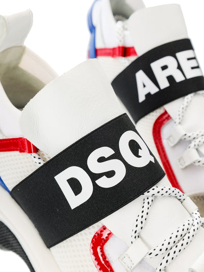 DSQUARED2 KIDS LEATHER SNEAKERS