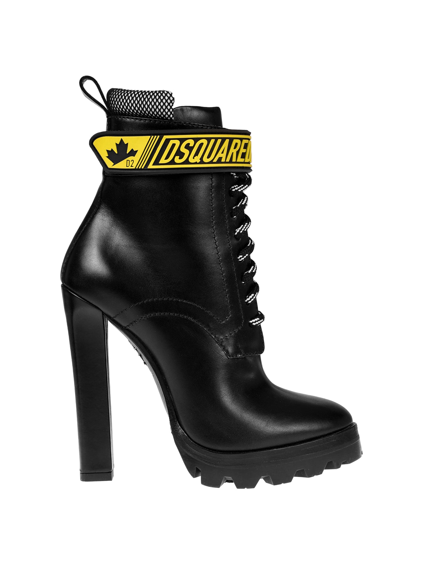 DSQUARED2 LEATHER ANKLE BOOTS