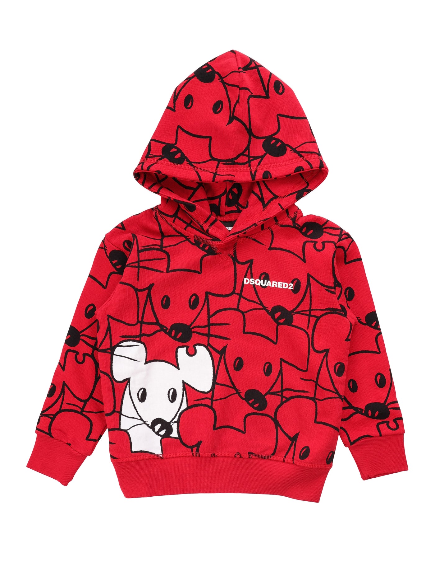 DSQUARED2 KIDS SWEATSHIRT WITH HOOD