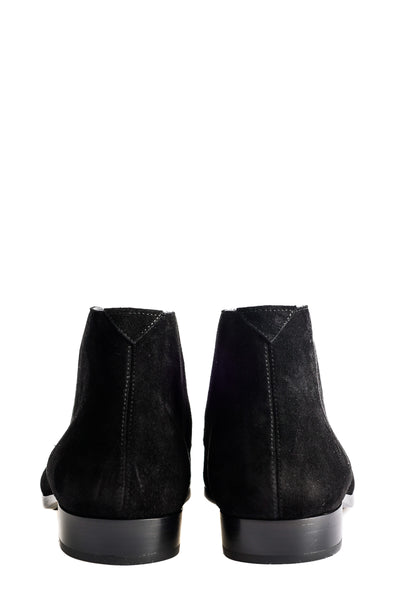 SAINT LAURENT LEATHER ANKLE BOOTS