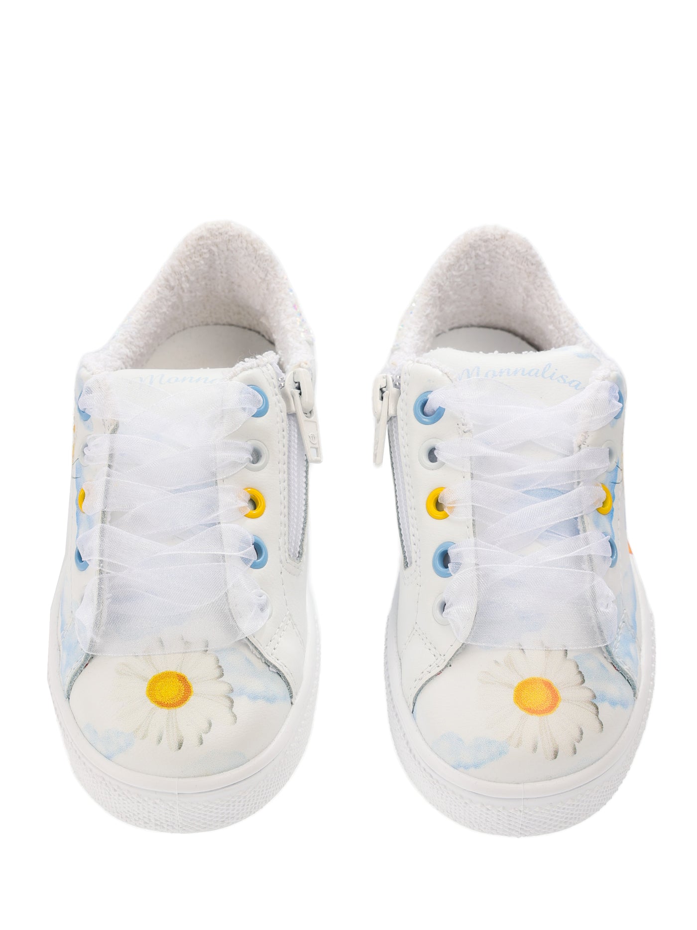 MONNALISA KIDS LEATHER SNEAKERS