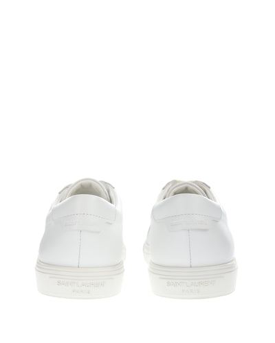 SAINT LAURENT ANDY WHITE SNEAKERS