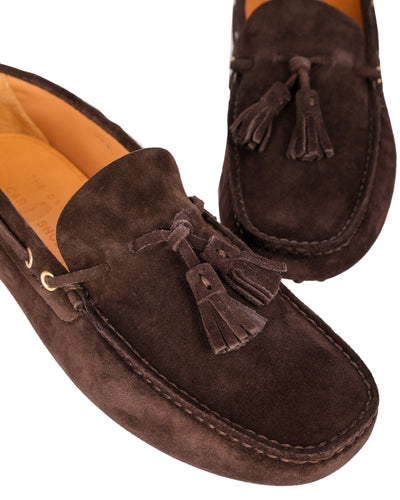 CARSHOE LOAFERS CHAMOIS LEATHER