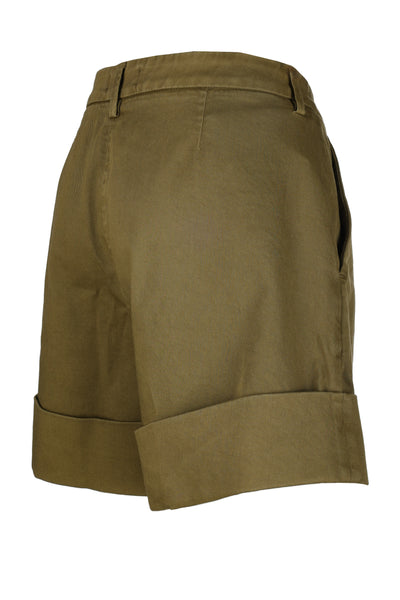 FAY MILITARY GREEN BERMUDA SHORTS 