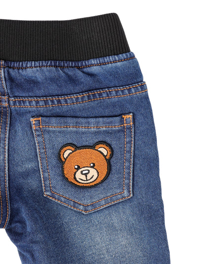 MOSCHINO KIDS JEANS PANTS