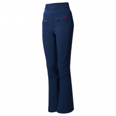 PERFECT MOMENT AURORA HIGH WAIST THIGHT LEG FLARE SKI PANTS NAVY