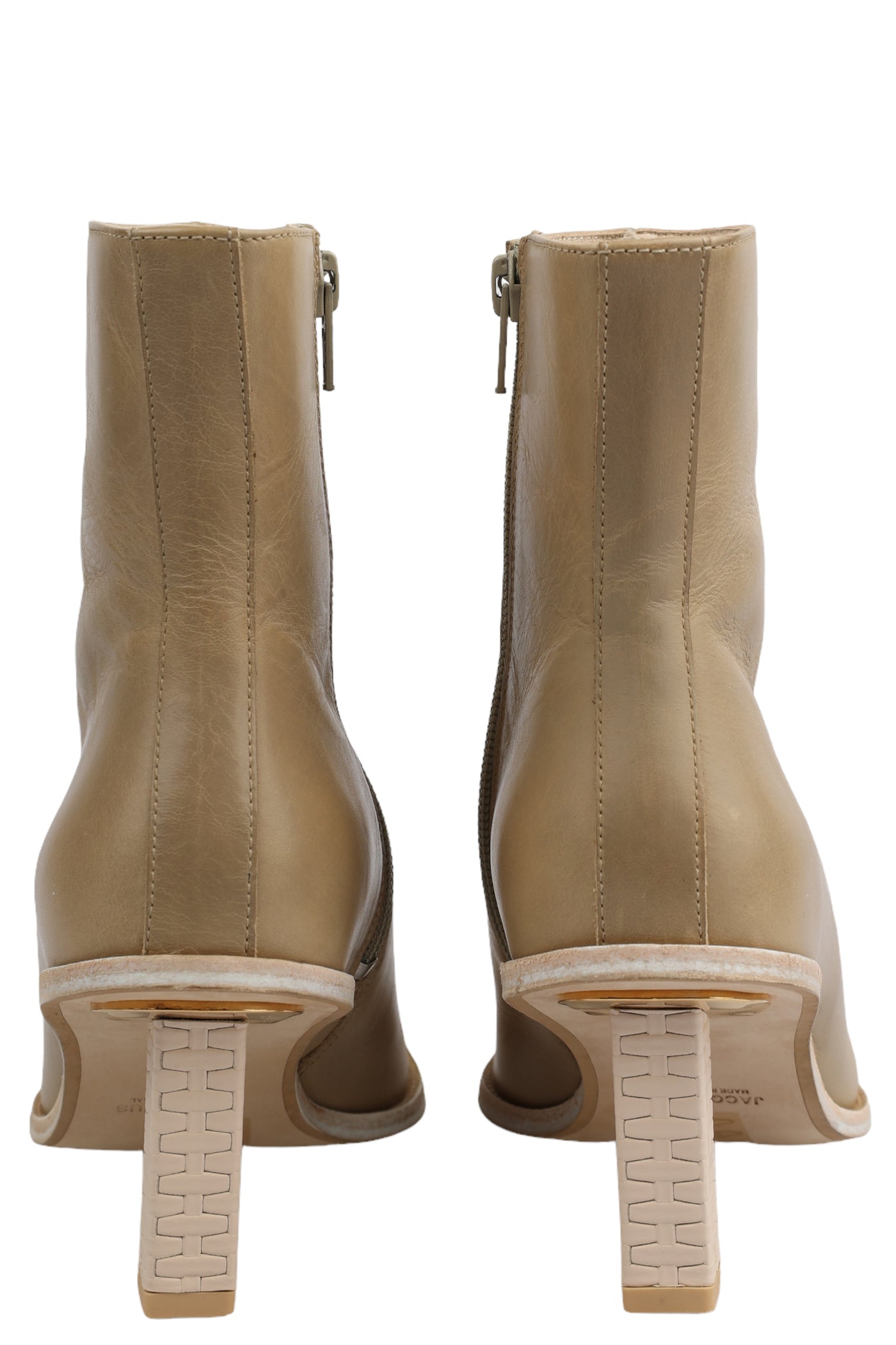 JACQUEMUS LEATHER BOOTS