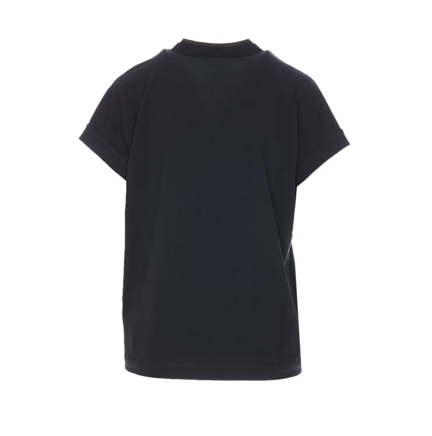 BRUNELLO CUCINELLI T-SHIRT BLU