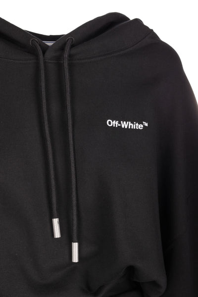 OFF WHITE HOODED DRESS