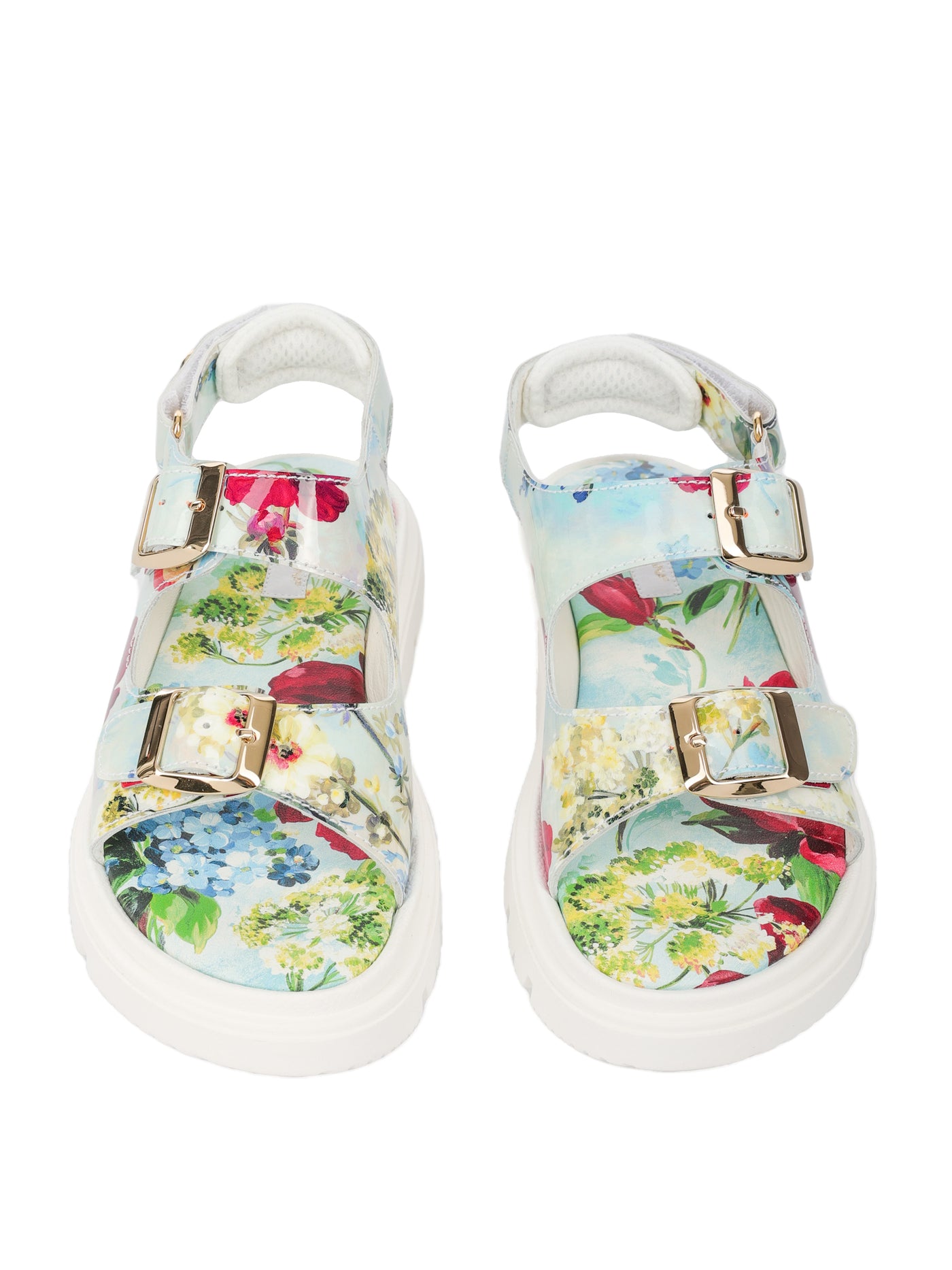 DOLCE & GABBANA KIDS LEATHER SANDALS