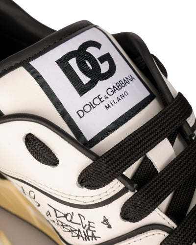 DOLCE & GABBANA LEATHER SNEAKERS