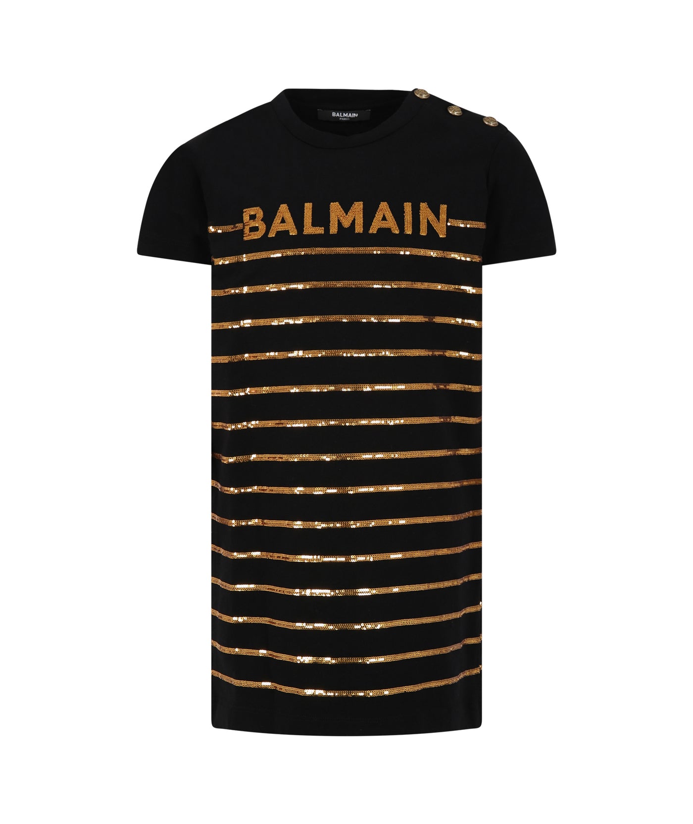 BALMAIN KIDS GIRLS' DRESSES