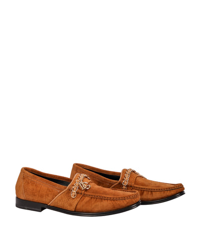 DOLCE & GABBANA LEATHER LOAFERS