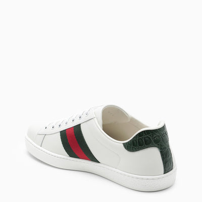 GUCCI ACE LEATHER SNEAKERS