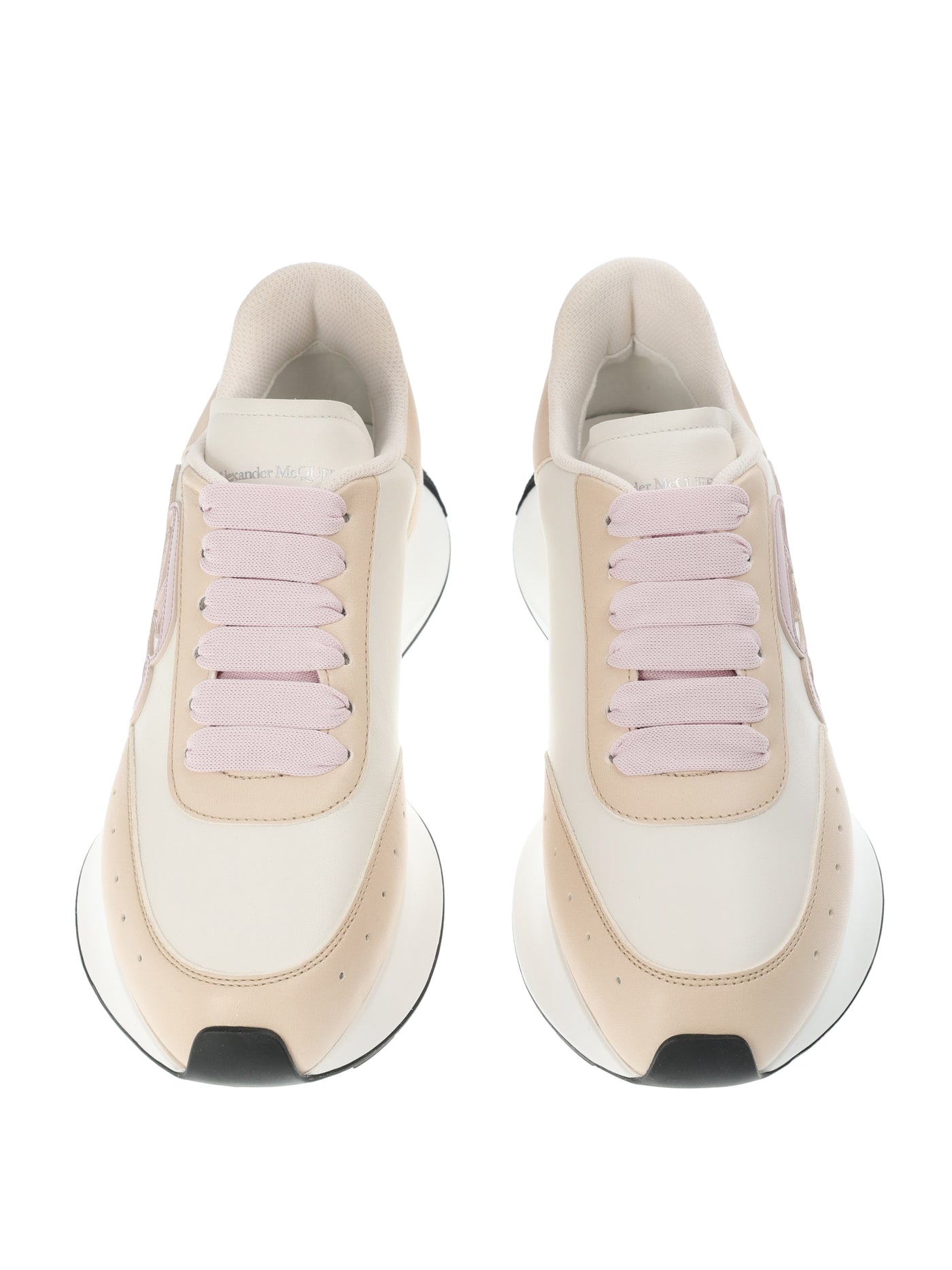 ALEXANDER MCQUEEN SPRINT RUNNER PINK SNEAKERS