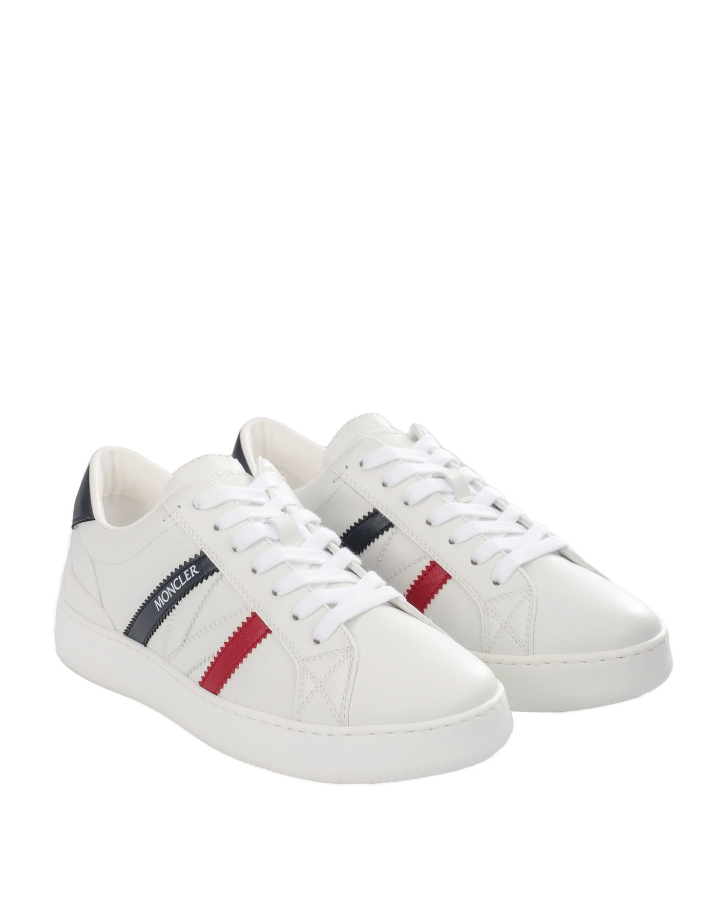 MONCLER WHITE SNEAKERS