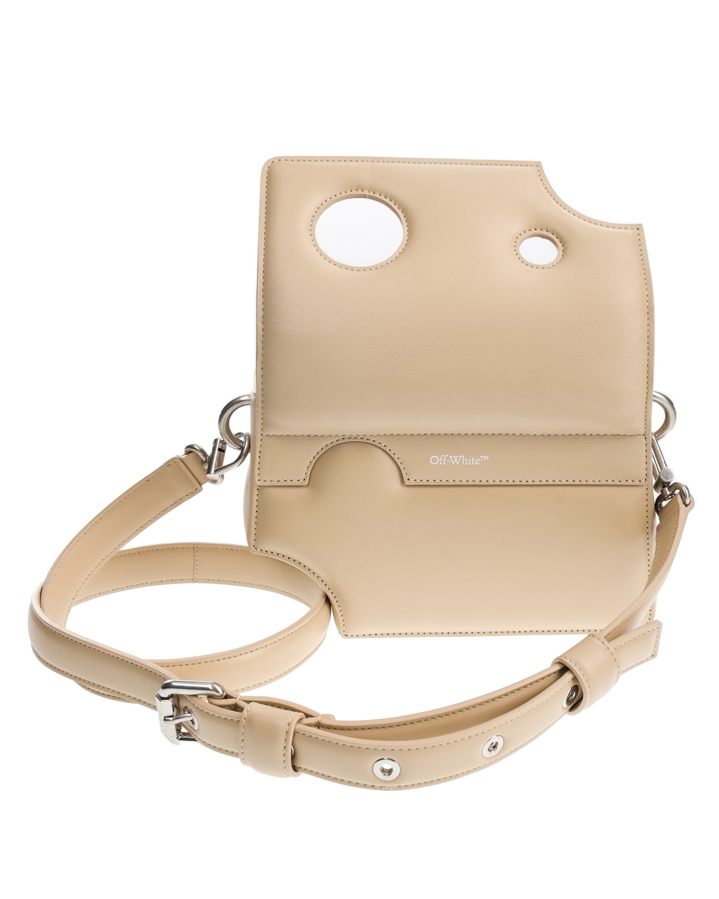 OFF WHITE OFF BEIGE SHOULDER BAG