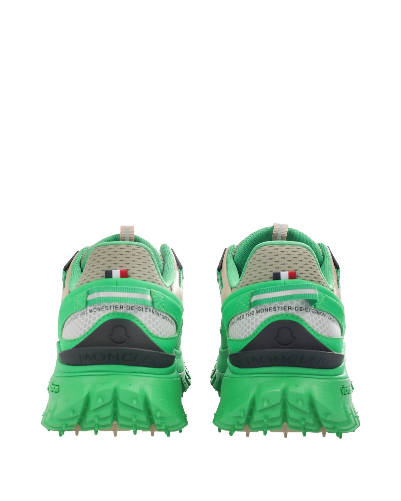 MONCLER GRENOBLE GREEN SNEAKERS 