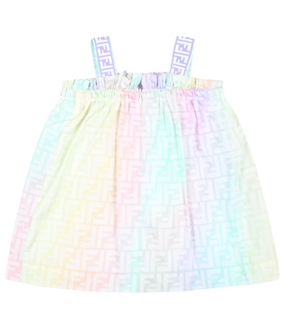 FENDI KIDS GIRLS' DRESSES