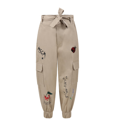 MSGM KIDS PANTS