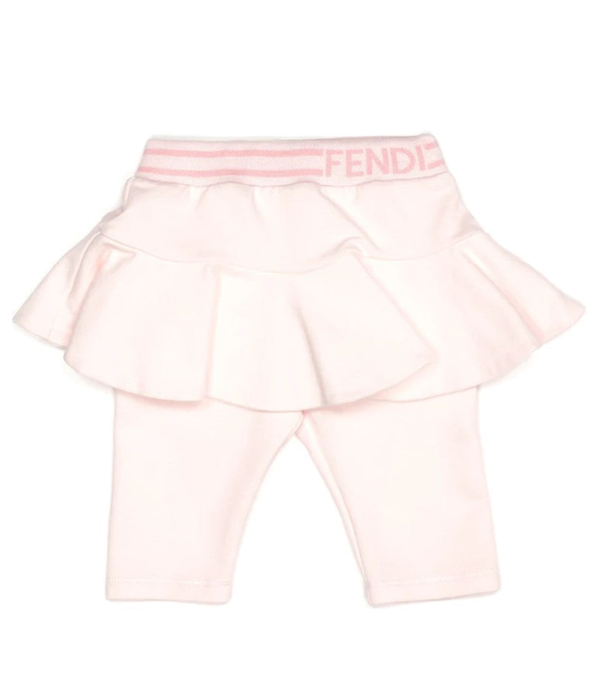 FENDI KIDS LEGGINGS WITH FF MONOGRAM DETAIL