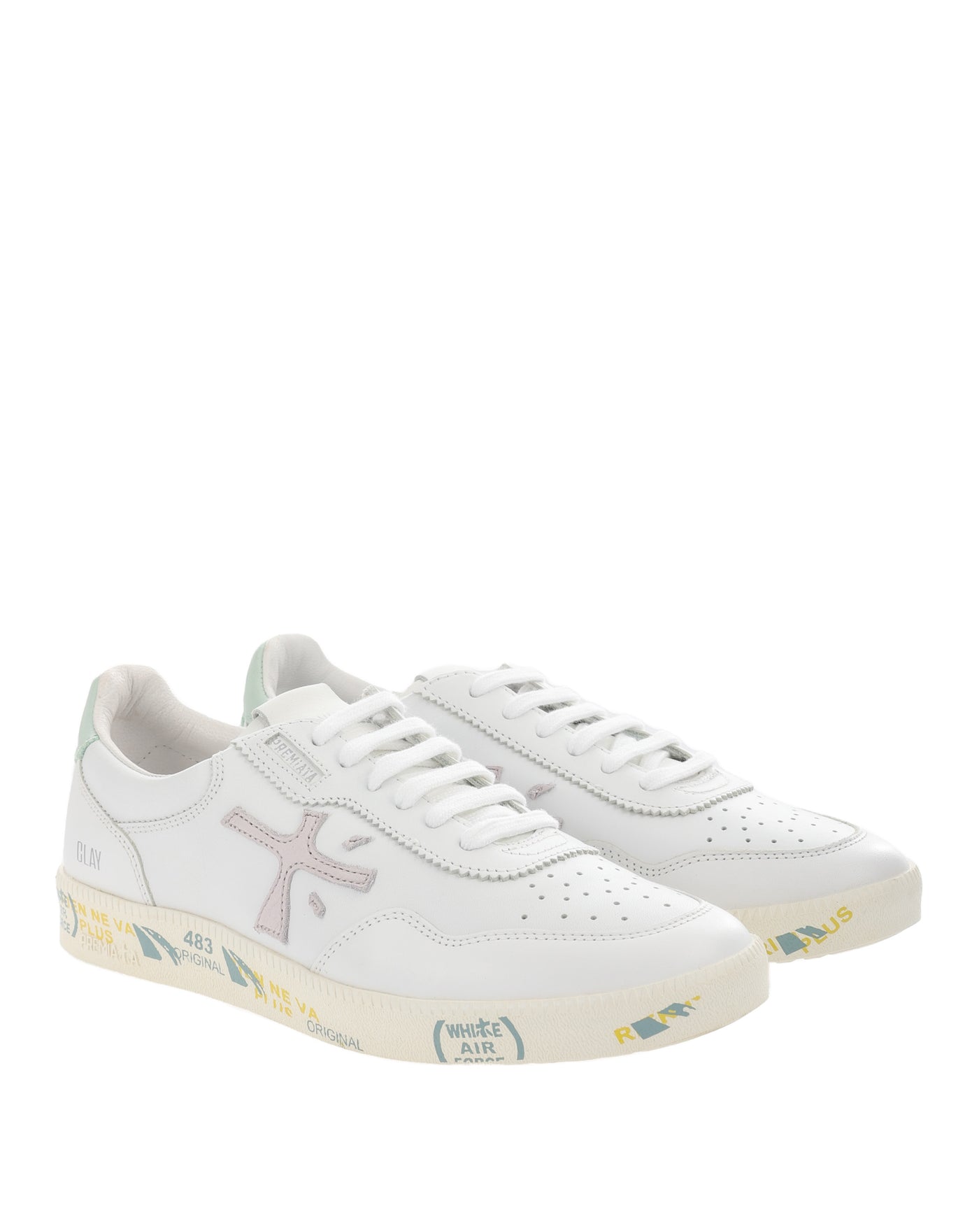 PREMIATA WHITE SNEAKERS 