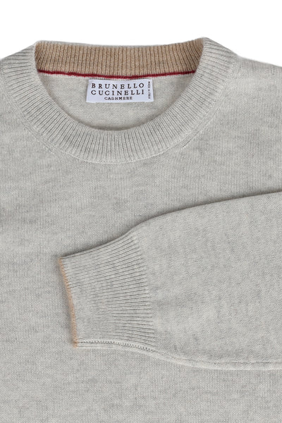 BRUNELLO CUCINELLI KIDS CACHEMIRE PULLOVER