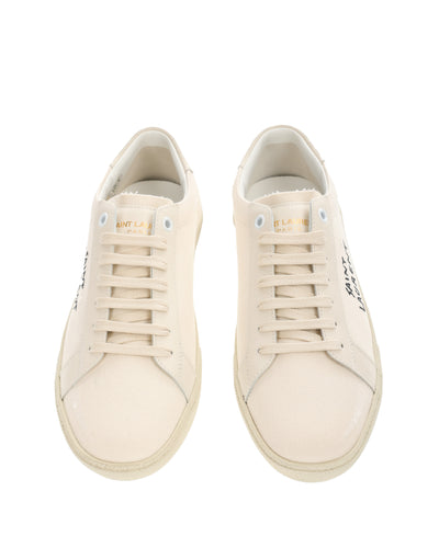 SAINT LAURENT BEIGE SNEAKERS