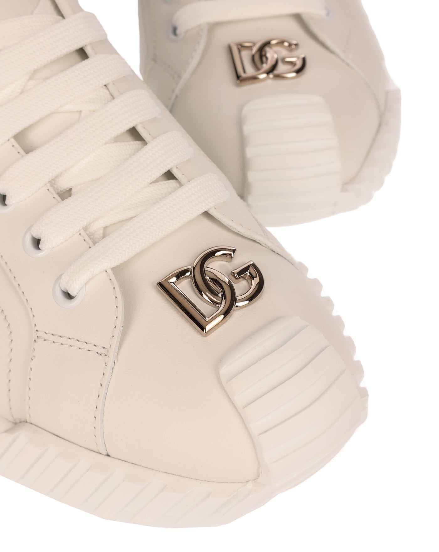 DOLCE & GABBANA LEATHER SNEAKERS