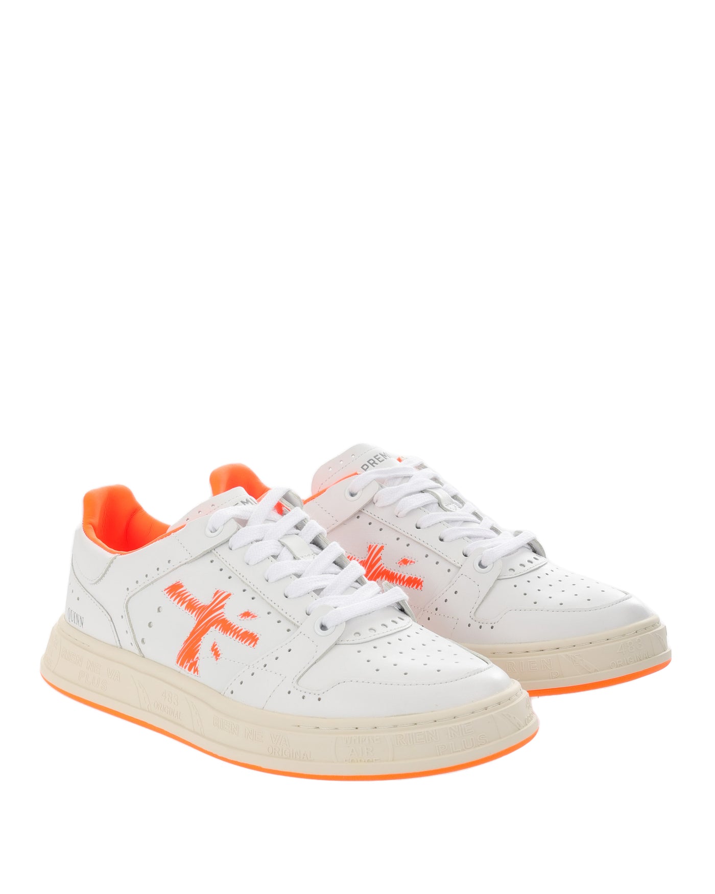 PREMIATA ORANGE SNEAKERS 