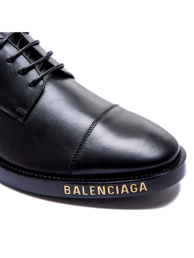 BALENCIAGA LACE UP DERBY SHOES