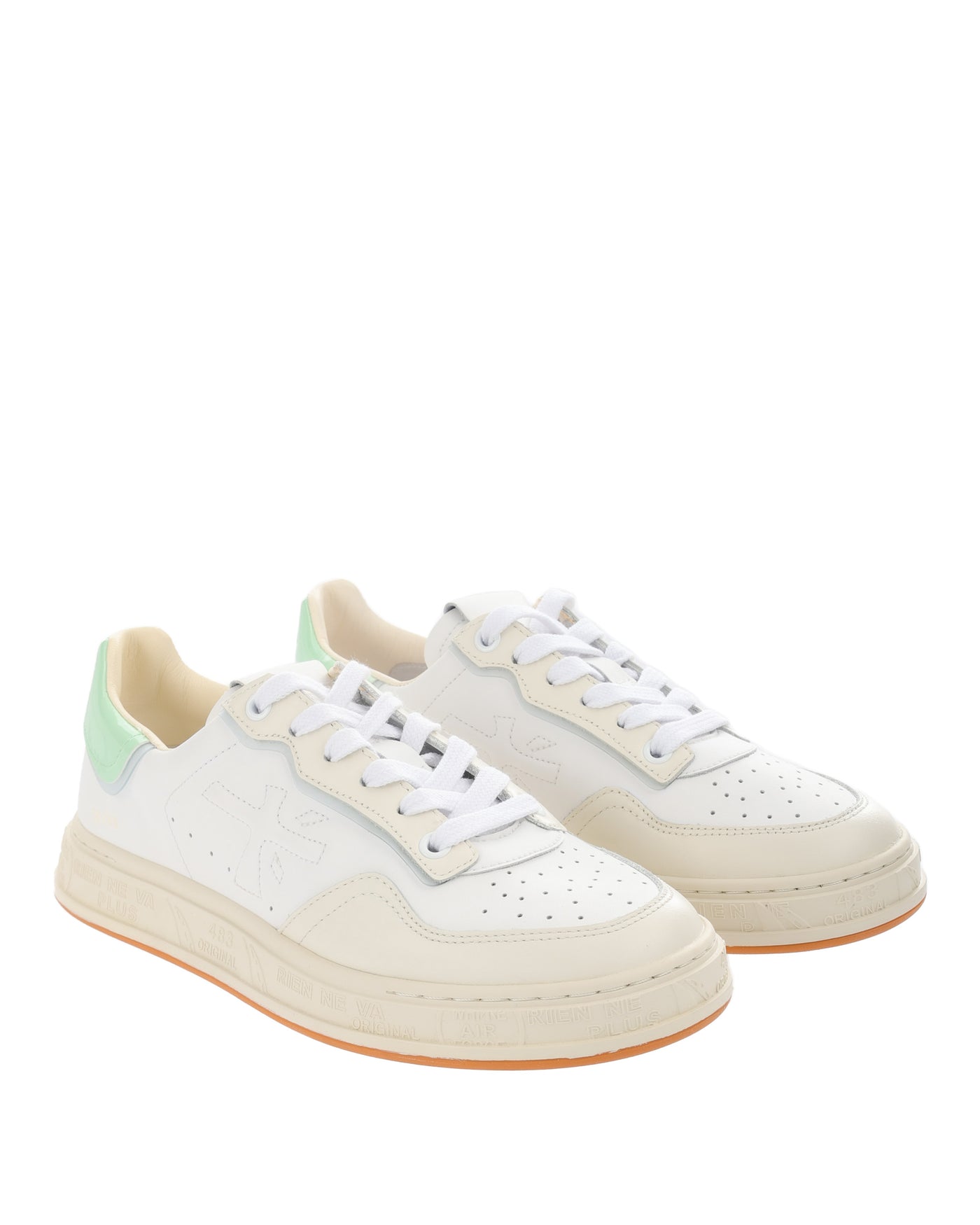 PREMIATA WHITE SNEAKERS