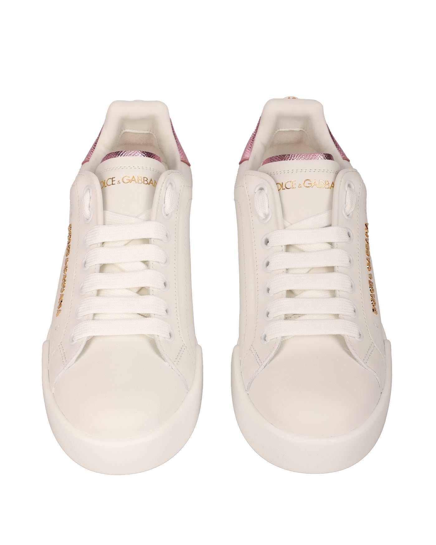 DOLCE & GABBANA LEATHER SNEAKERS