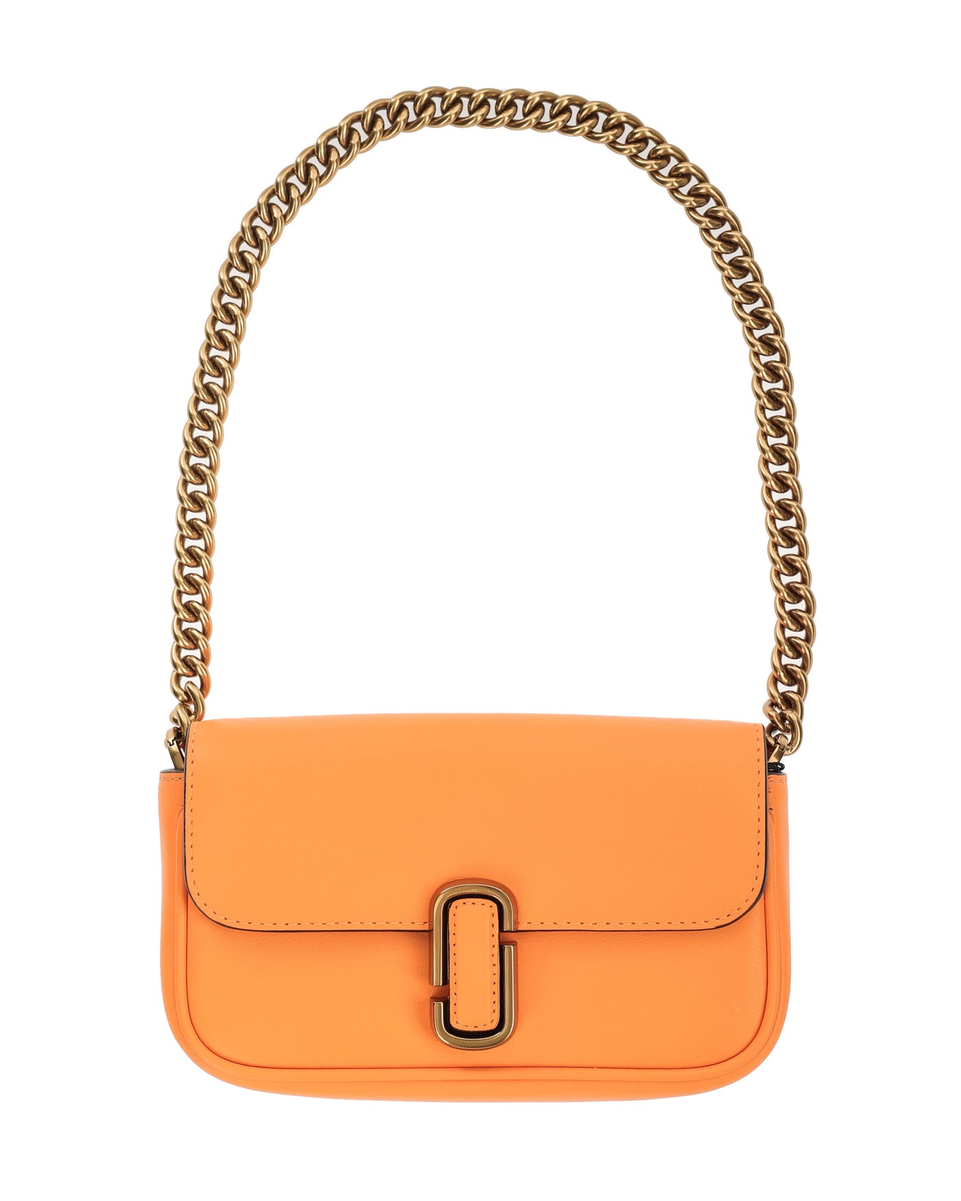 MARC JACOBS THE J MARC ORANGE SHOULDER BAG