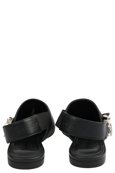 GIVENCHY LEATHER MULES SHOES