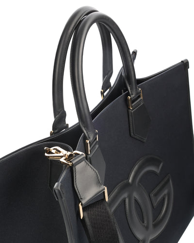 DOLCE & GABBANA BLACK HANDBAG AND SHOULDER BAG