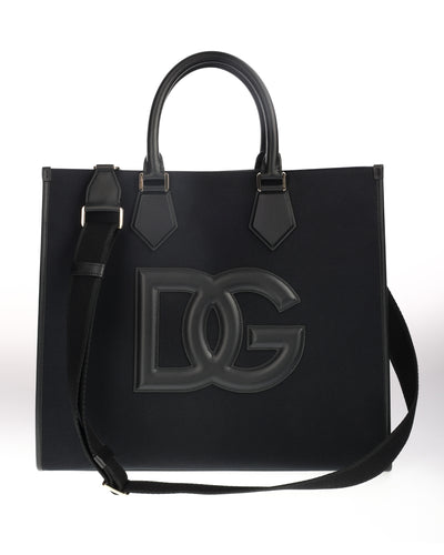 DOLCE & GABBANA BLACK HANDBAG AND SHOULDER BAG