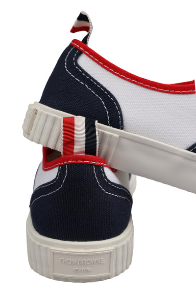 THOM BROWNE HERITAGE CANVAS SNEAKERS