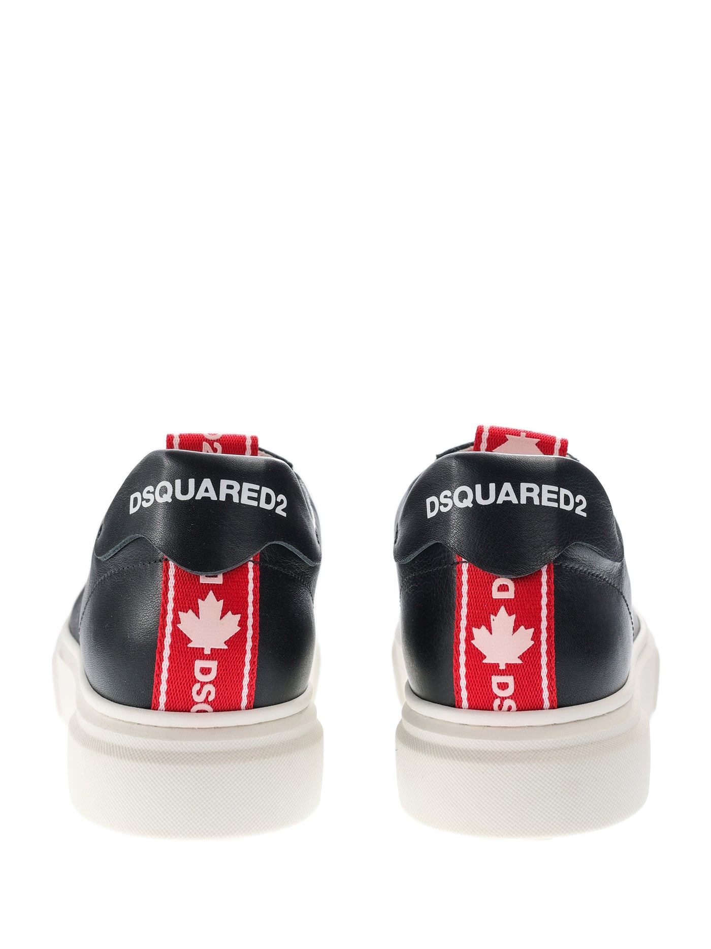 DSQUARED2 KIDS LEATHER SNEAKERS