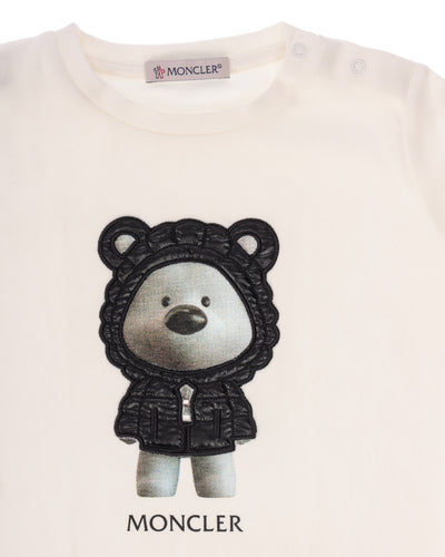 MONCLER KIDS LONG SLEEVED T-SHIRT FOR GIRLS