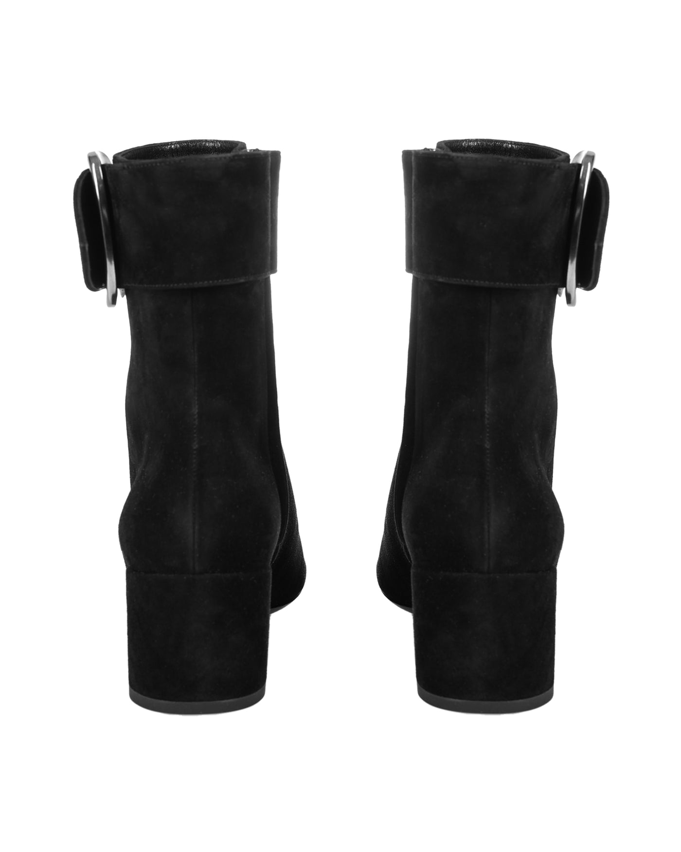 SAINT LAURENT JOPLIN LEATHER ANKLE BOOTS