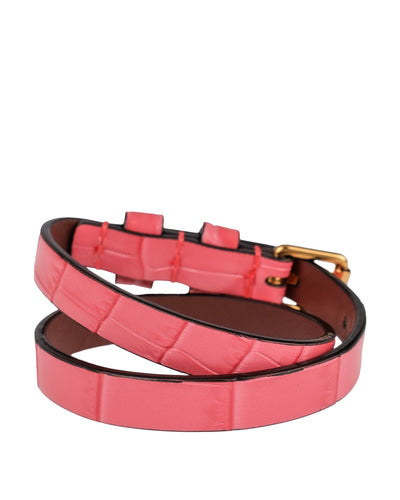 ALEXANDER MCQUEEN LEATHER BRACELET