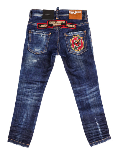 DSQUARED2 KIDS DENIM TROUSERS