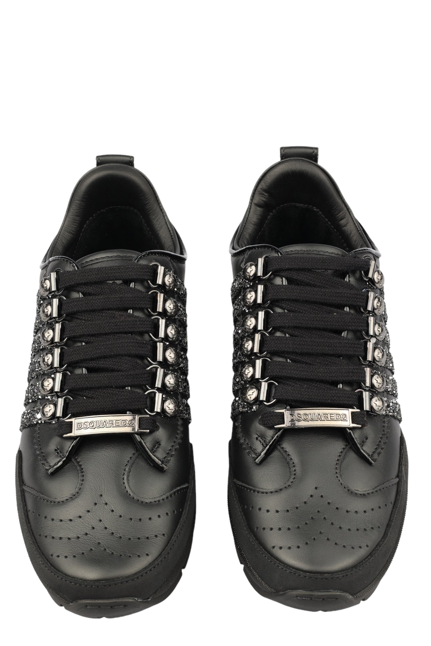 DSQUARED2 LEATHER SNEAKERS