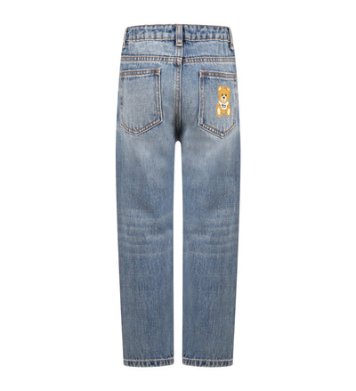 MOSCHINO KIDS JEANS PANTS