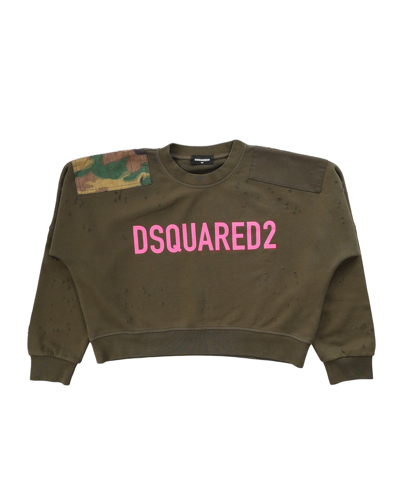 DSQUARED2 KIDS PRINTED CREWNECK SWEATSHIRT