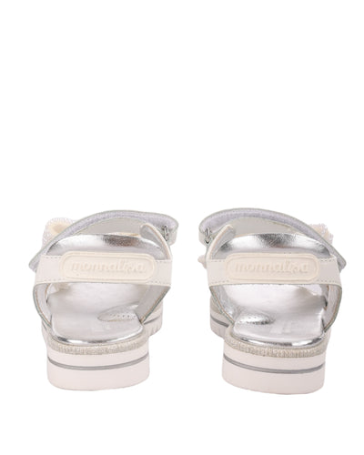 MONNALISA KIDS LEATHER SANDALS