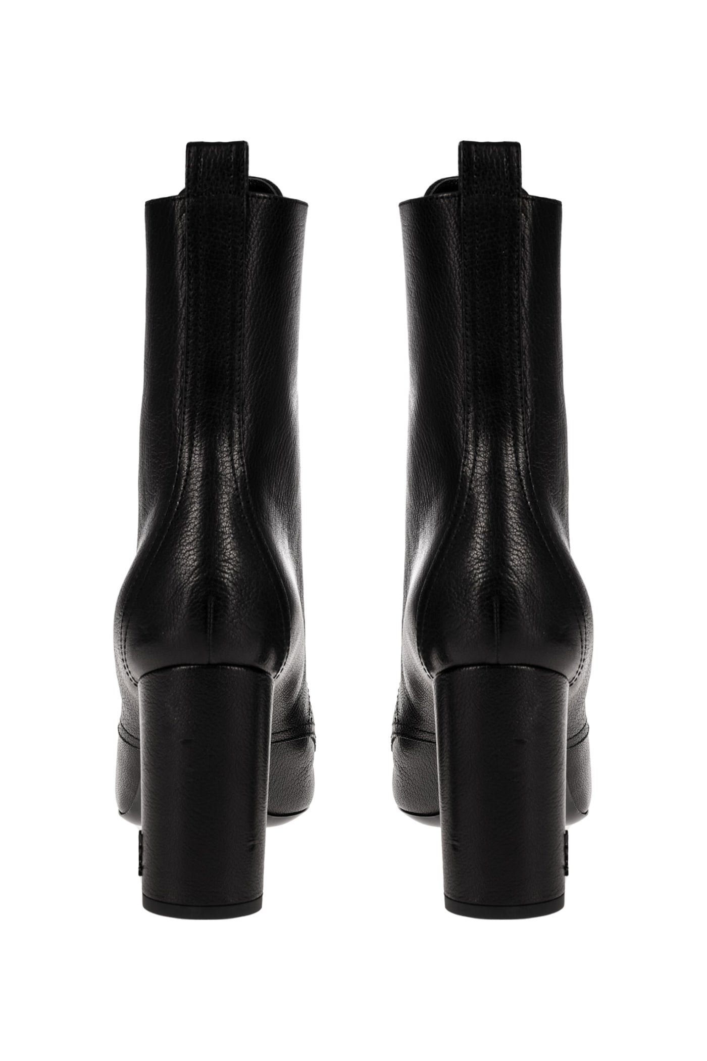 SAINT LAURENT LEATHER ANKLE BOOTS